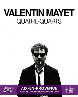 Affiche de Valentin Mayet dans Quatre-Quarts