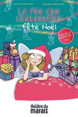 Affiche de La fée des chaussettes fête Noël