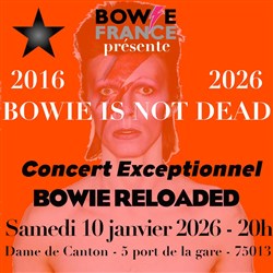 Affiche de Bowie Reloaded