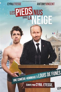 Affiche de Les pieds nus dans la neige