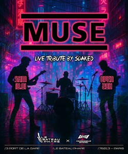 Affiche de Live Tribute au Bateau Phare : Muse