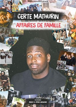 Affiche de Certe Mathurin dans Affaires de famille
