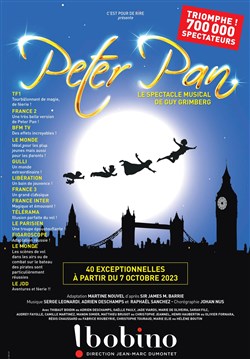 Affiche de Peter Pan le spectacle musical