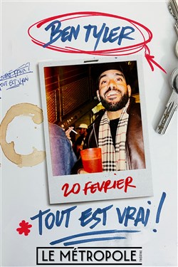 Affiche de Ben Tyler dans Tout est vrai