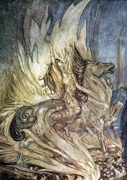 Affiche de Wagner : Le crépuscule des Dieux