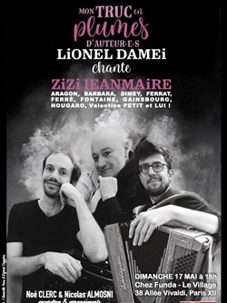 Affiche de Lionel Damei : Mon truc en plumes d'auteur-e-s