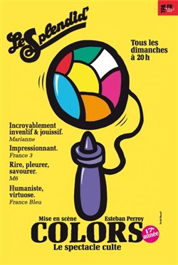 Affiche de Colors : le spectacle d'improvisation au Splendid
