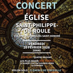 Affiche de L'Expérience Paris Virtuosi avec Clémence de Forceville