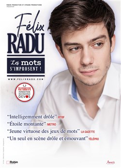 Affiche de Felix Radu dans Les mots s'improsent