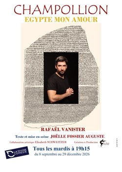 Affiche de Champollion : Egypte mon Amour