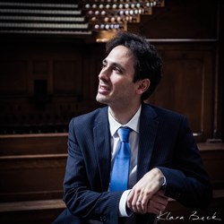 Affiche de Vincent Dubois, récital d'orgue
