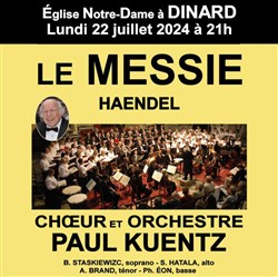 Affiche de Choeur et orchestre Paul Kuentz : Le Messie de Haendel | Dinard
