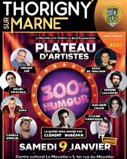 Affiche de Plateau 300 % Humour | 5ème édition