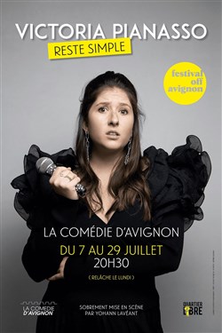 Affiche de Victoria Pianasso dans Reste Simple