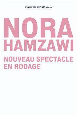 Affiche de Nora Hamzawi | Nouveau spectacle en rodage