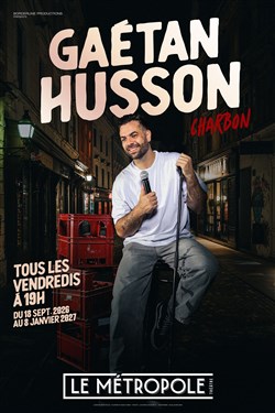 Affiche de Gaétan Husson dans Charbon