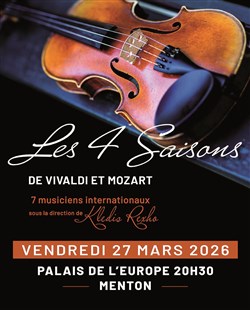 Affiche de Les Quatre Saisons de Vivaldi et Mozart