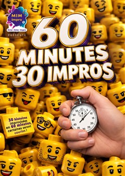 Affiche de 60 Minutes, 30 Impros !