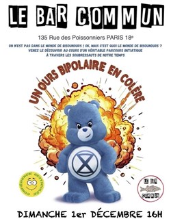 Affiche de Un ours bipolaire en colère : conférence gesticulée