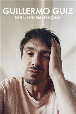 Affiche de Guillermo Guiz en train d'écrire le prochain