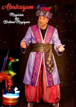 Affiche de Abalcazam magicien des ballons magiques