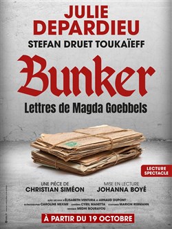 Affiche de Bunker | Lettres de Magda Goebbels