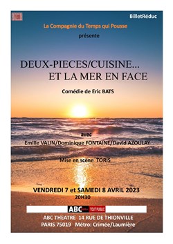 Affiche de Deux-pièces/cuisine... et la mer en face