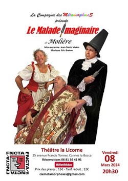 Affiche de Le malade imaginaire