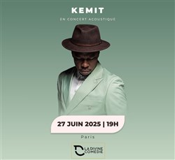 Affiche de Kemit en concert acoustique