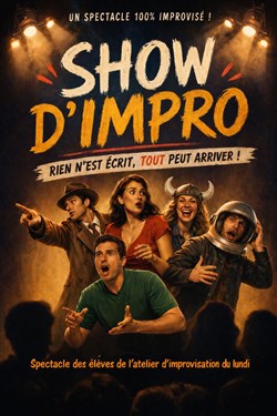 Affiche de Show d'impro