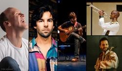 Affiche de Festival Jazz à Cortot : David Linx, Gautier Garrigue, Nelson Veras, Hermon Mehari, Ben Van Gelder...