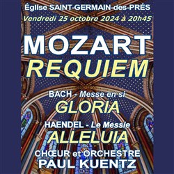 Affiche de Choeur et orchestre Paul Kuentz : Mozart Requiem