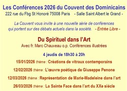Affiche de Conférence : L'oeuvre poétique de Giuseppe Penone