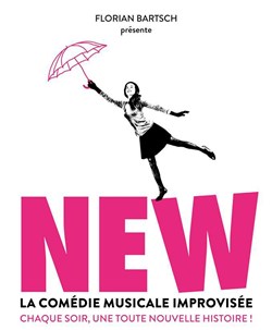 Affiche de New, la comédie musicale improvisée