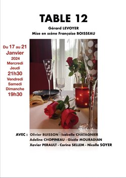 Affiche de Table 12