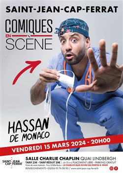 Affiche de Hassan de Monaco : Comiques en Scène