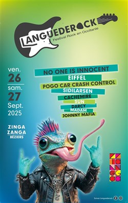 Affiche de Festival Languederock : 100 Pass à prix choc pour un week-end 100 % rock !