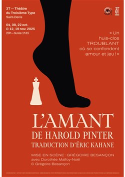 Affiche de L'Amant - Harold Pinter