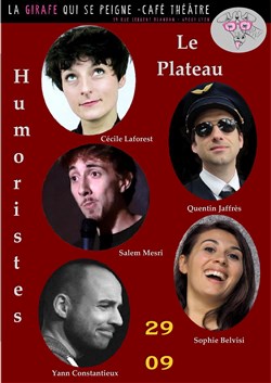 Affiche de Humoristes : Le plateau de la Girafe