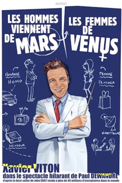 Affiche de Les Hommes viennent de Mars, Les Femmes de Venus