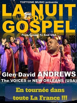 Affiche de la Nuit Du Gospel | Glen David Andrews