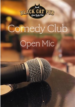 Affiche de Open Mic du Black Cat Comedy Club