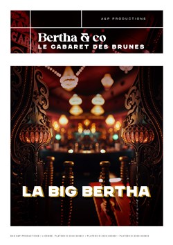 Affiche de Bertha & Co : Le Cabaret des Brunes