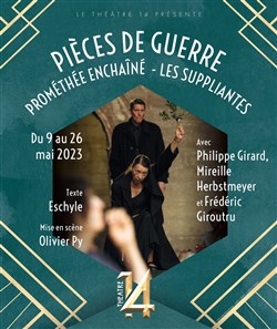 Affiche de Pièces de guerre : Prométhée enchainé et Les Suppliantes