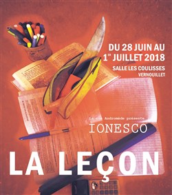 Affiche de La Leçon