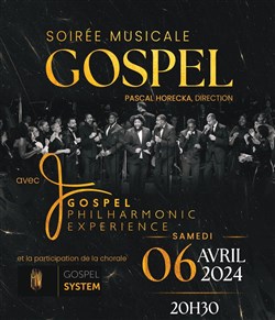 Affiche de Gospel Philarmonic Experience
