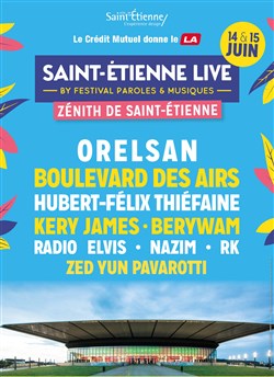 Affiche de Saint-Etienne Live by Festival Paroles & Musiques