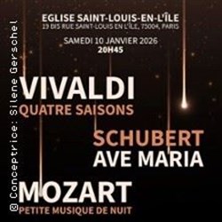 Affiche de 4 Saisons & Ave Maria - Saint-Louis-en-île
