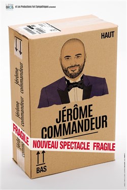 Affiche de Jérôme Commandeur | Nouveau spectacle