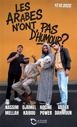 Affiche de Les Arabes n'ont pas d'humour ?